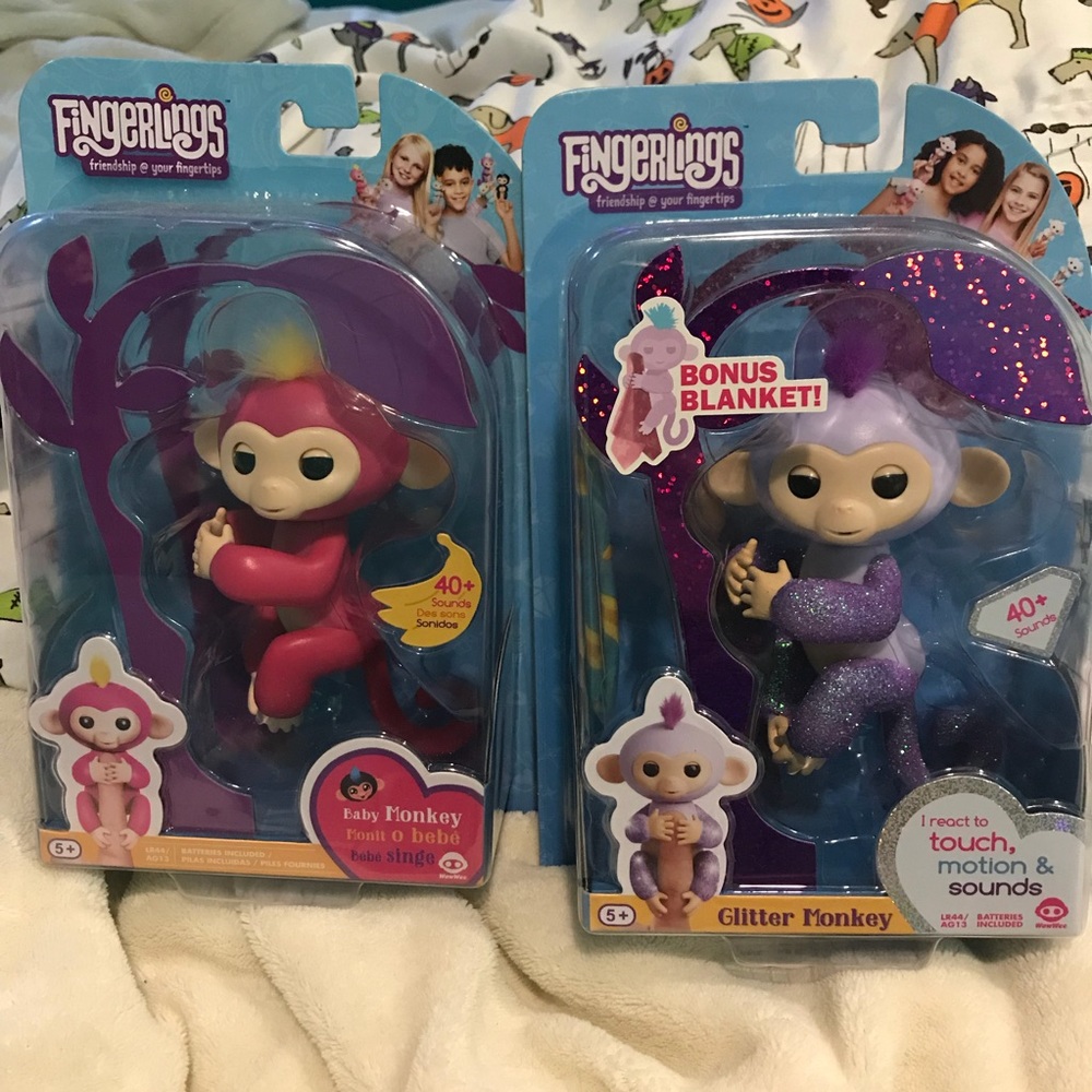 Set of 2 authentic fingerlings